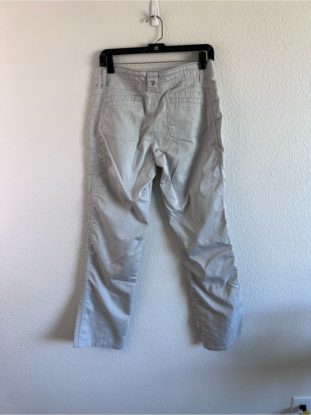 Kuhl Women's Cabo Pants Lightweight Cotton Blend LT Grey Hiking Outdoor Casual - Picture 2 of 12